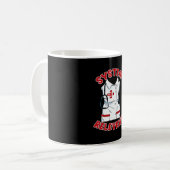 Krankenpflege-System relevant Weihnachten Kaffeetasse (Vorderseite Links)