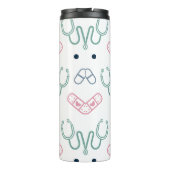 Krankenpflege - Thermaltumbler Thermosbecher (Rückseite)