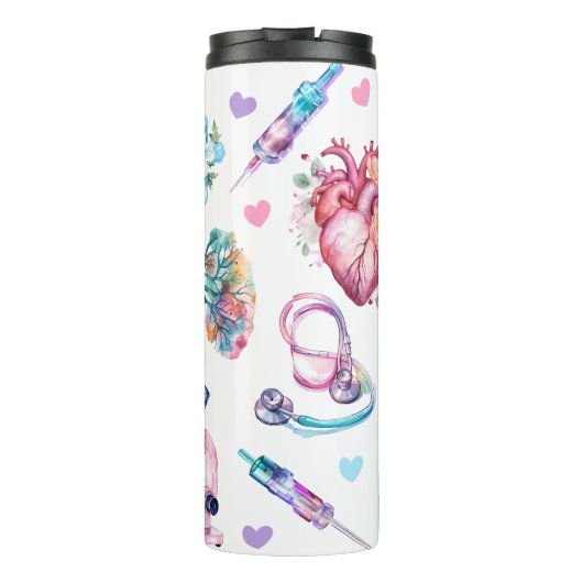 Krankenpflege Thermosbecher (Rückseite)