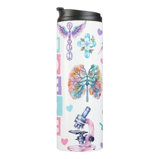 Krankenpflege Thermosbecher (Nach rechts gedreht)