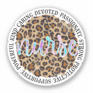 "Krankenpflege" und Inspirierend Eigenschaften - L Aufkleber