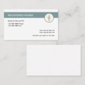 Krankenpflege Visitenkarte (Vorne/Hinten)