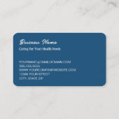 Krankenpflege Visitenkarte (Rückseite)