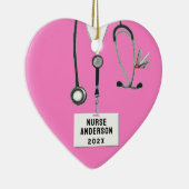 Krankenpflege Weihnachtskollektiv Keramik Ornament (Rechts)