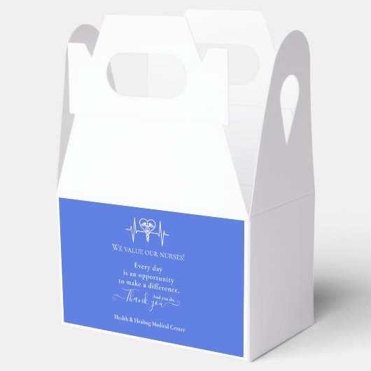 Krankenpflege Wochentag Geschenkschachtel (Geöffnet)