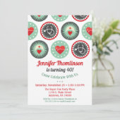 Krankenpflege zum Geburtstag Einladung Krankenpfle (Stehend Vorderseite)