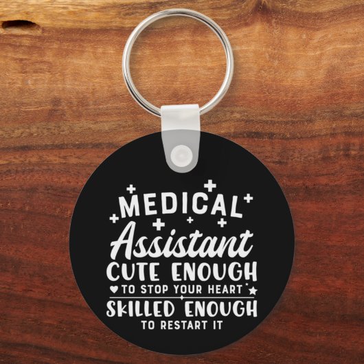 Krankenpflegeassistent Niedlich genug Schlüsselanhänger (Vorderseite)