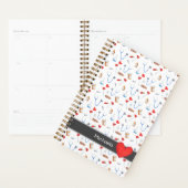 Krankenpflegegeräte Muster Rotes Herz Planer (Anzeige)