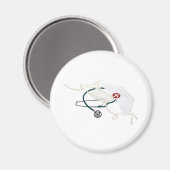 KrankenpflegeHatMask082309 Magnet (Vorderseite/Rückseite)