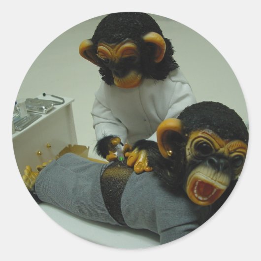 Krankenpflegelaufkleber Runder Aufkleber (Vorderseite)