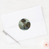 Krankenpflegelaufkleber Runder Aufkleber (Umschlag)