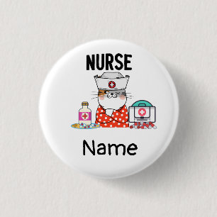 Krankenpflegepersonal Button