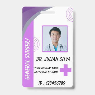 Krankenpflegepersonal Foto-ID-Ausweis Ausweis