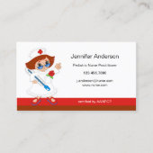 Krankenpflegepraktiker-Visitenkarte Visitenkarte (Vorderseite)