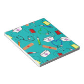 Krankenpflegeprogramme Notizblock (angewinkelt)