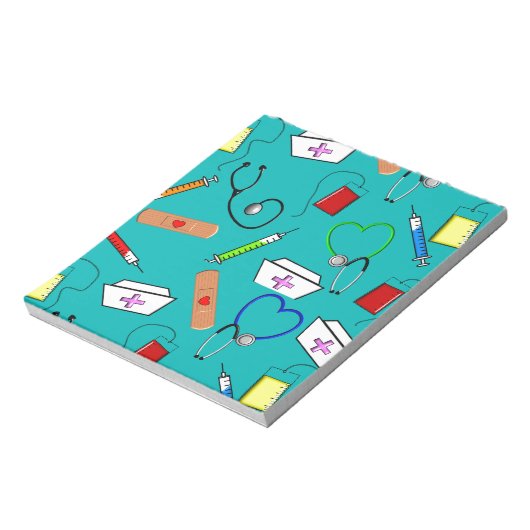 Krankenpflegeprogramme Notizblock (Rotiert)