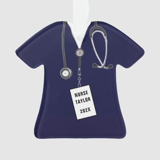 Krankenpfleger Abschluss Keepake 2025 Ornament (Vorderseite)