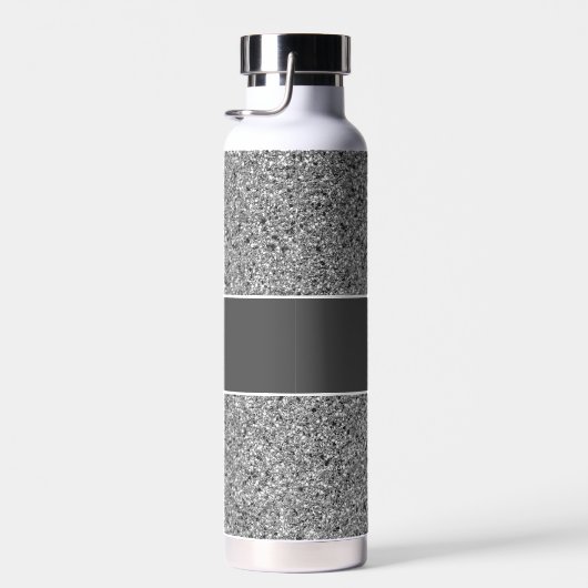 Krankenpfleger Abschluss Silver Personalisiert Trinkflasche (Rechts)