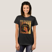 Krankenpfleger Afro American Black T-Shirt (Vorne ganz)