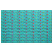 Krankenpfleger Aquamarin Stoff (Fat Quarter (45,7 x 55,9 cm))