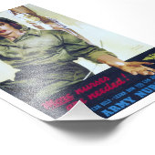 Krankenpfleger benötigen ein Rekrutierungspaket Fotodruck (Ecke)