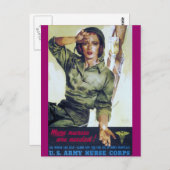 Krankenpfleger benötigen ein Rekrutierungspaket Postkarte (Vorne/Hinten)