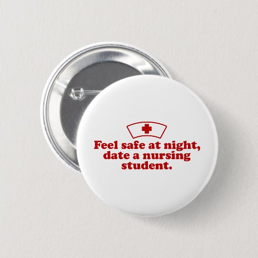 Krankenpfleger Button (Vorne & Hinten)