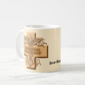Krankenpfleger Caduceus Kaffeetasse (Vorderseite Links)