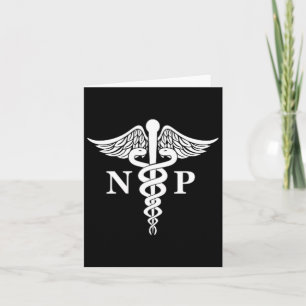 Krankenpfleger Caduceus Medical Symbol Pocket Karte