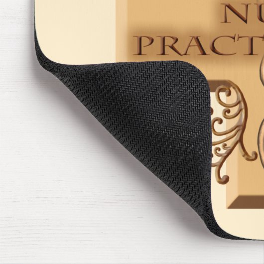 Krankenpfleger Caduceus Mousepad (Ecke)