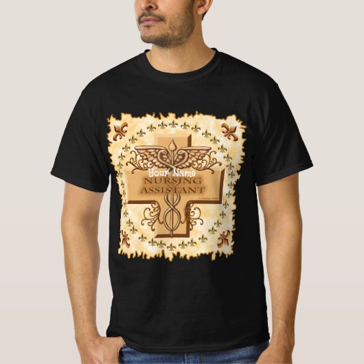 Krankenpfleger Caduceus T-Shirt (Vorderseite)