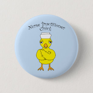 Krankenpfleger Chick Button