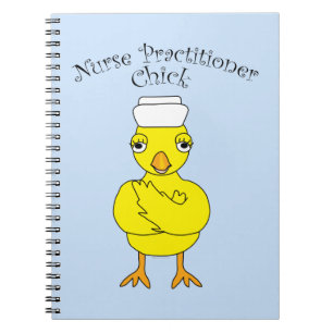 Krankenpfleger Chick Notizblock