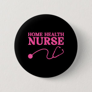 Krankenpfleger-Design für Männer Frauen Zuhause Button