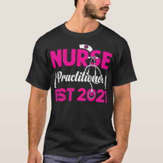 Krankenpfleger Est 2021 NP Abschluss Student T-Shirt