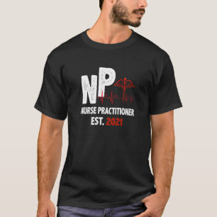 Krankenpfleger Est 2021 Pflege NP Absolvent Studen T-Shirt