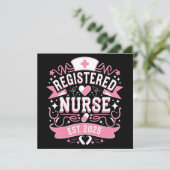 Krankenpfleger Est 2025 Einladung (Stehend Vorderseite)