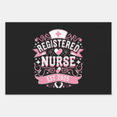 Krankenpfleger Est 2025 Geschenkpapier Set (Vorderseite)