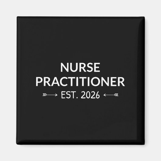 Krankenpfleger Est 2026 Future Np Schule Magnet (Vorne)