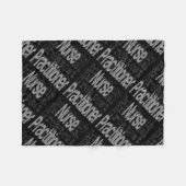 Krankenpfleger Fleecedecke (Vorderseite (Horizontal))