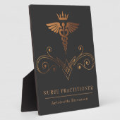 Krankenpfleger Fotoplatte (Seite)