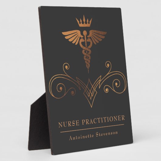 Krankenpfleger Fotoplatte (Seite)