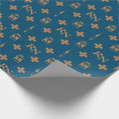 Krankenpfleger Geschenkpapier (Ecke)