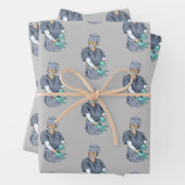 Krankenpfleger Geschenkpapier Set (Beispiel)