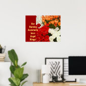 Krankenpfleger haben Angel Wings CNA Week Event Poster (Heimbüro)