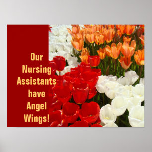 Krankenpfleger haben Angel Wings CNA Week Event Poster