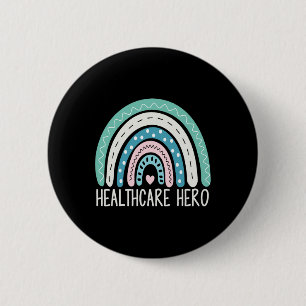 Krankenpfleger Heldin Medical Assistant AG Button