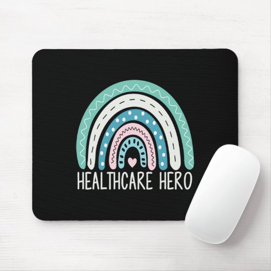 Krankenpfleger Heldin Medical Assistant AG Mousepad (Mit Mouse)