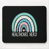 Krankenpfleger Heldin Medical Assistant AG Mousepad (Vorne)