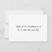 Krankenpfleger Herz Stethoskop Krankenpflege Dankeskarte (Rückseite)